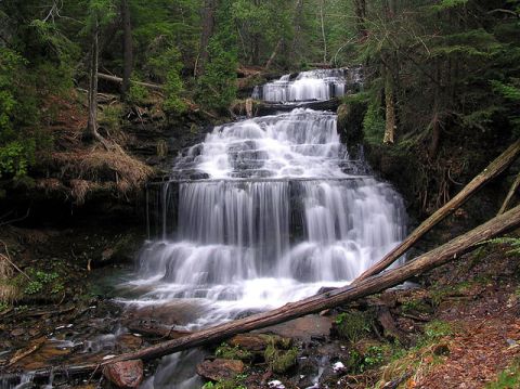 These 13 Majestic Waterfalls In Michigan Will Leave Your Jaw On The Floor