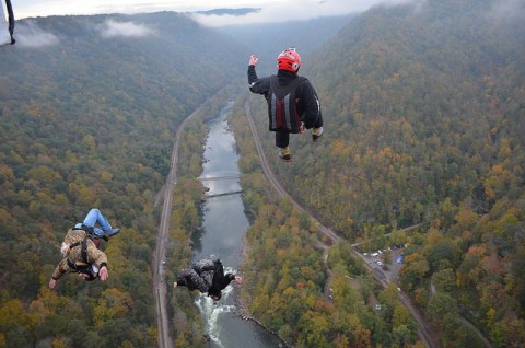 This Video Taken At The New River Gorge Bridge Will Leave You Stunned