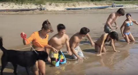 What This Family Discovered In The Sands Of Lake Michigan Is INSANE