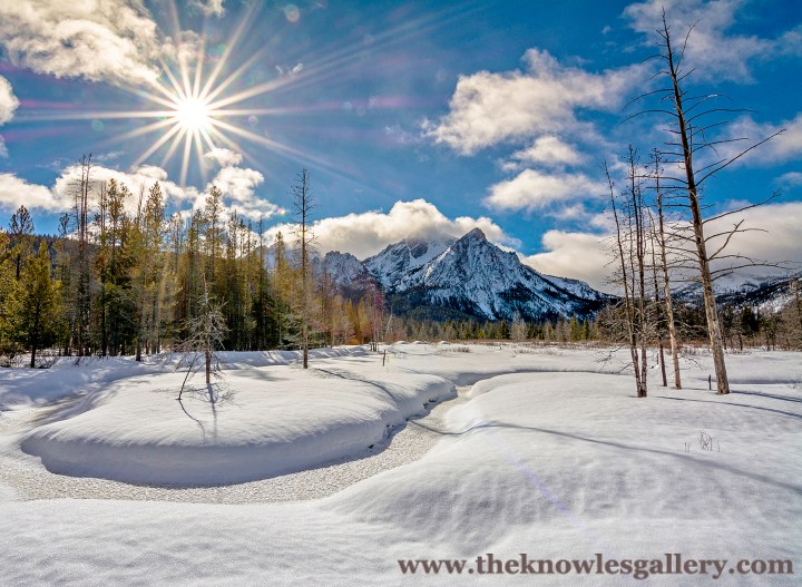 Stanley, Idaho in Winter