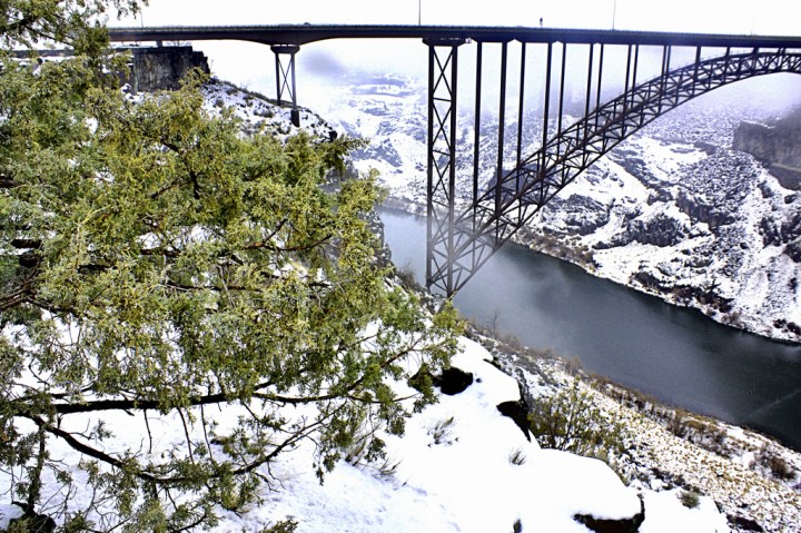 Twin Falls, Idaho in Winter