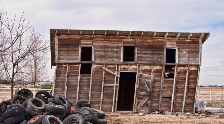 Old barn in Idaho