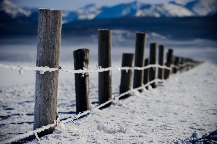 Victor, Idaho in Winter