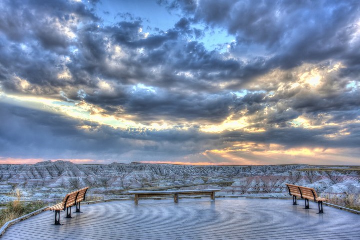 a wintery sunset - stunning sunsets in south dakota