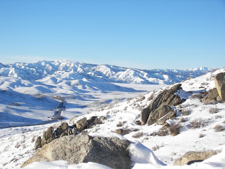 Castle Rocks, Idaho in Winter