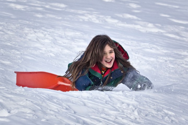 Morgen Park - Sled riding in south dakota