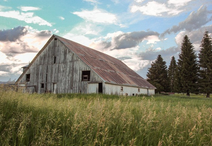 Old barn in Lake Fork, Idaho