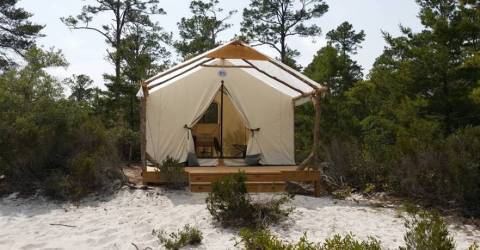 This Romantic, Yet Primitive Alabama Campsite Is Taking The World By Storm