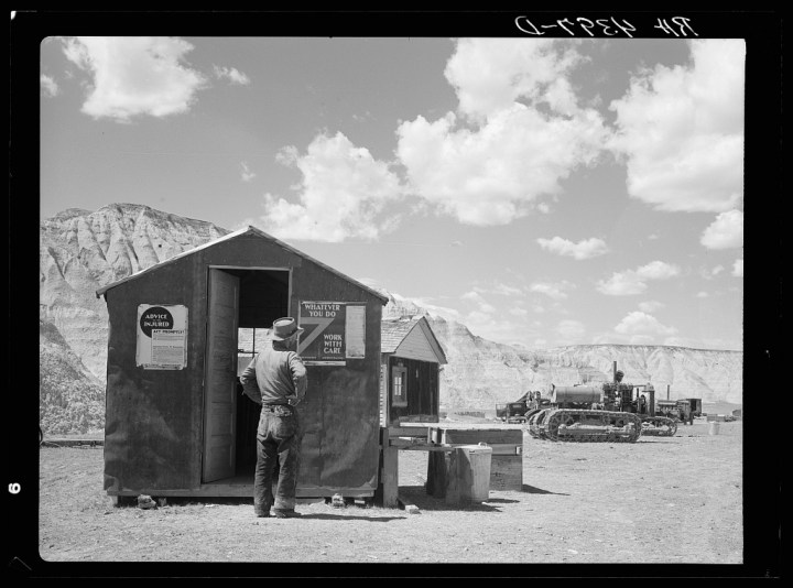 resettlement workcamp - - life in south dakota