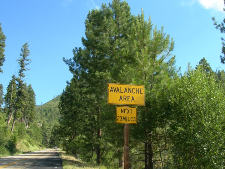 Idaho Avalanche Area