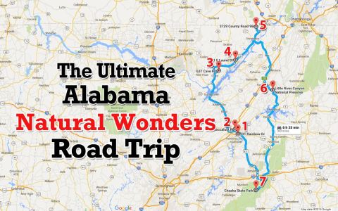 The Ultimate Alabama Natural Wonders Road Trip Is Right Here – And You’ll Want To Take It