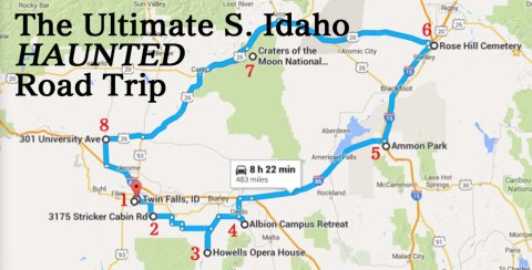 Here's The Ultimate Terrifying Idaho Road Trip