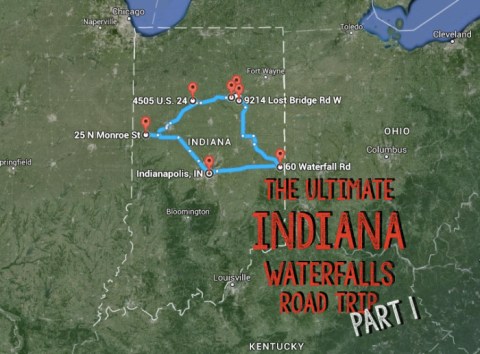 The Ultimate Indiana Waterfalls Road Trip (Part 1: Northern Indiana)