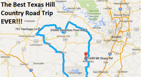 The Best Texas Hill Country Road Trip You'll Ever Take