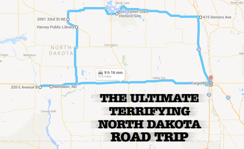 Take This Haunting Road Trip To The Most Terrifying Places In North Dakota