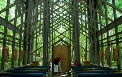 There's No Chapel In The World Like This One In Arkansas