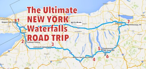 The New York Waterfall Road Trip Is Right Here And It's A Memorable Adventure