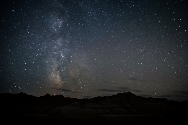 South Dakota stars at night