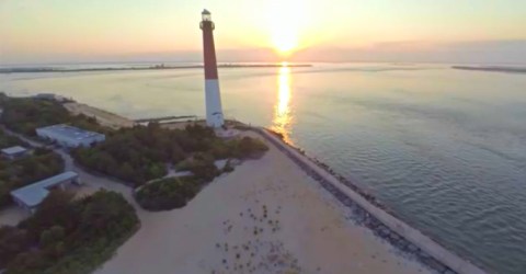 What This Drone Footage Caught In New Jersey Will Drop Your Jaw