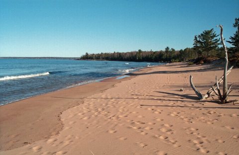 There's Something Incredibly Bizarre About This One Wisconsin Beach