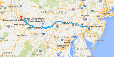 10 Amazing Places You Can Go On One Tank Of Gas In Pennsylvania