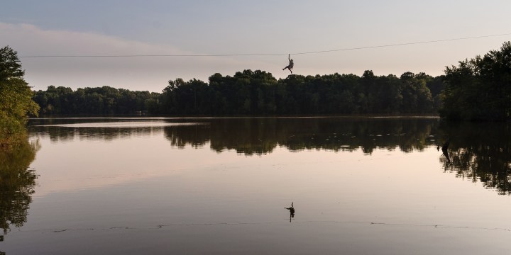 Lums Pond Zip Line