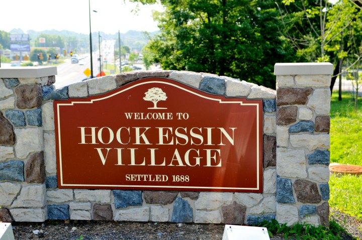 Hockessin Village sign