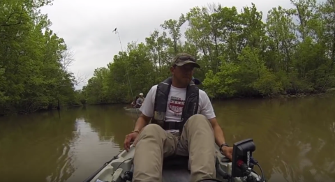 What This Fisherman 'Caught' In A Louisiana Lake Will Freak You Out