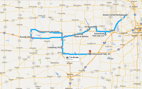 10 Amazing Places You Can Go On One Tank Of Gas In Kansas