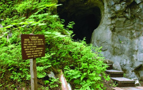 Hiking To This Aboveground Cave In Alaska Will Give You A Surreal Experience