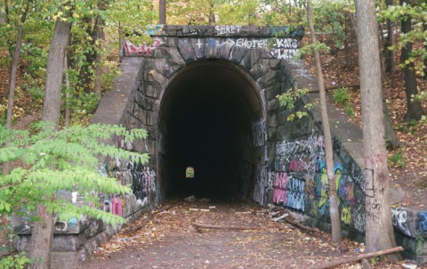 Most People Have No Idea This Unique Tunnel In Clinton, Massachusetts Exists