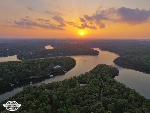 This Bird's Eye View Of Alabama's Smith Lake Will Drop Your Jaw