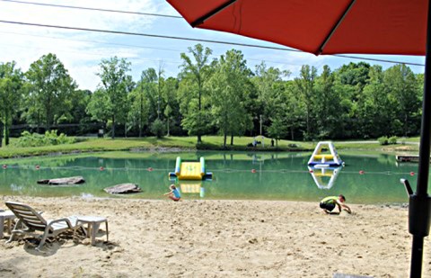 This Hidden Beach In West Virginia Will Take You A Million Miles Away From It All