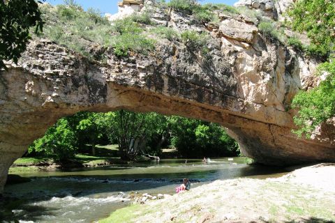 This Hidden Natural Bridge In Wyoming Will Take You A Million Miles Away From It All