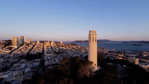 This Stunning Aerial Flyover Of San Francisco Shows Off The Best Bird's Eye View Of The City