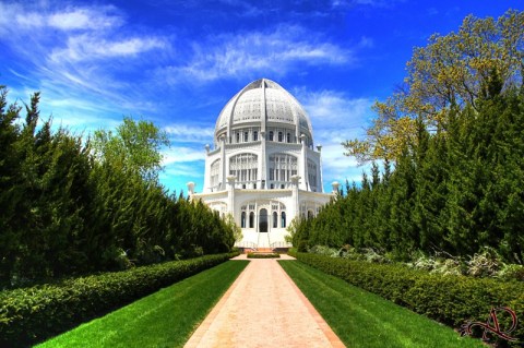 This Beautiful Temple In Illinois Is The Only One Of Its Kind In America