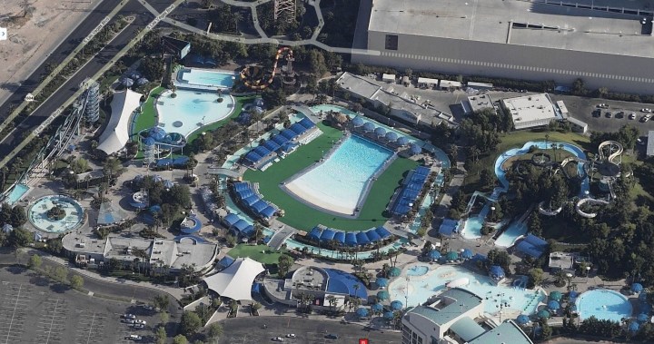 old amusement park wet n' wild las vegas strip nevada