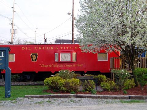 You’ll Never Forget An Overnight In This Retired Caboose In Pennsylvania