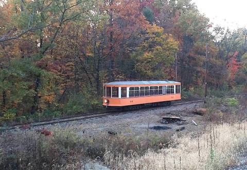 There's A Lesser Known Trolley Ride At The Ohio Railway Museum That's Downright Magical