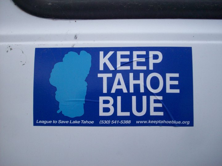 blue water lake tahoe nevada