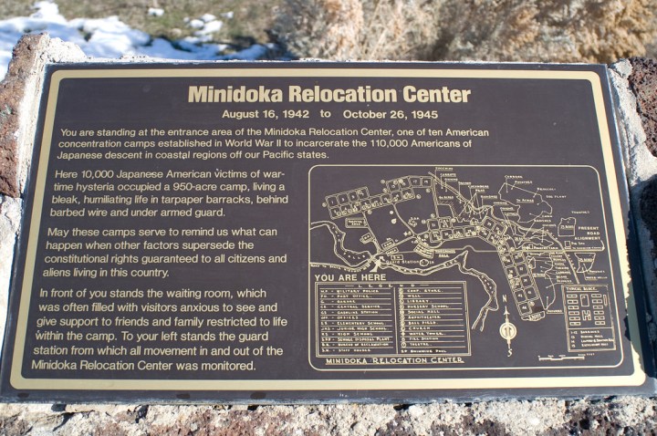 Minidoka Idaho - Historical Site and Camp