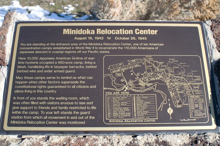 Minidoka Idaho - Historical Site and Camp