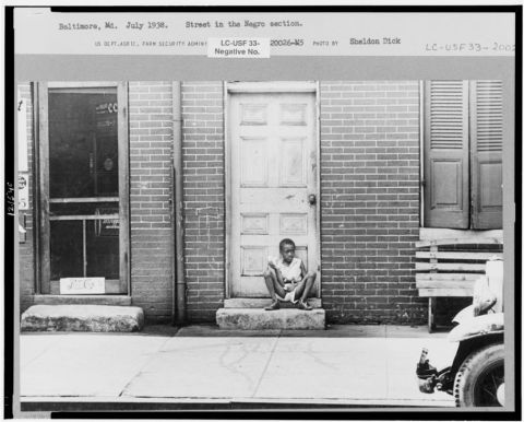 10 Rare Photos Taken In Maryland During The Great Depression