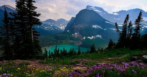 This One Lake Has The Absolute Bluest Water In Montana