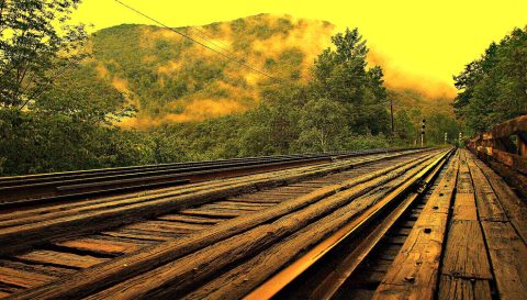 The Haunted Train Ride Through Massachusetts That Will Terrify You In The Best Way Possible