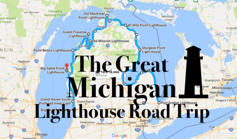 The Lighthouse Road Trip On The Michigan Coast That's Dreamily Beautiful