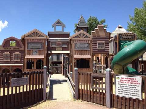 This Whimsical Playground In Utah Is Straight Out Of The Wild West