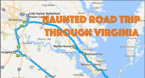 This Haunted Road Trip Will Lead You To The Scariest Places In Virginia