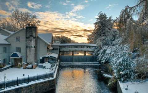 This Restaurant In Connecticut Is Located In The Most Unforgettable Setting