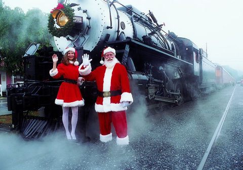 Enjoy A Magical Polar Express Train Ride Aboard The Great Smoky Mountains Railroad In North Carolina